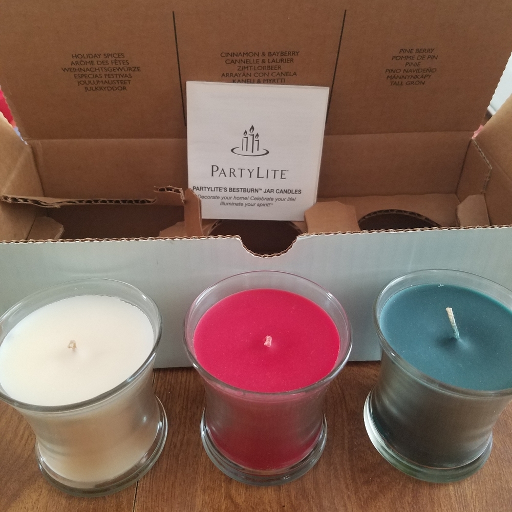 Jar candle trio